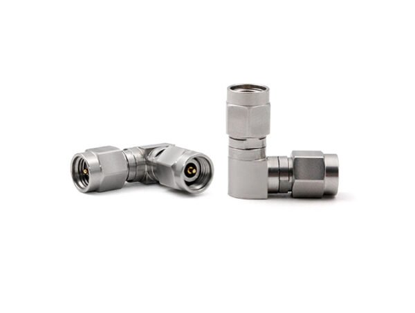 Adapter, 2.92mm Male to 2.92mm Male, Right Angle
