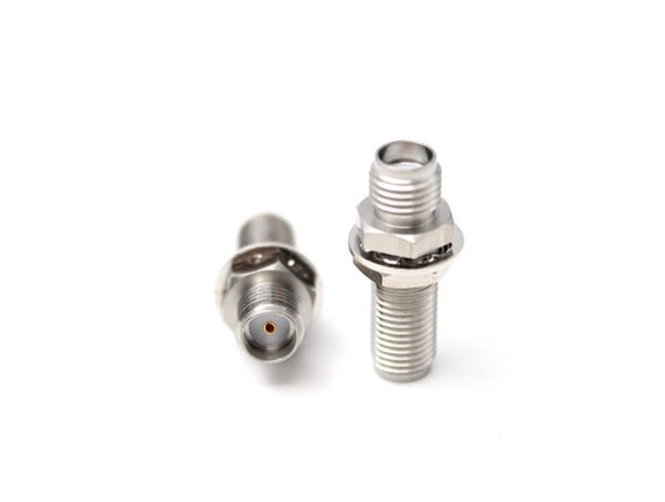 ADP-SMAF-SMAF-SB-20MM: Adapter, SMA Female to SMA Female, Bulkhead, Length 20mm