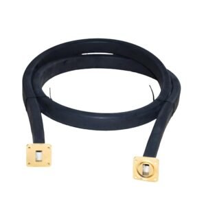 WG-WR28-F-CG-...: WR28 Flexible Waveguide Cover-Grooved